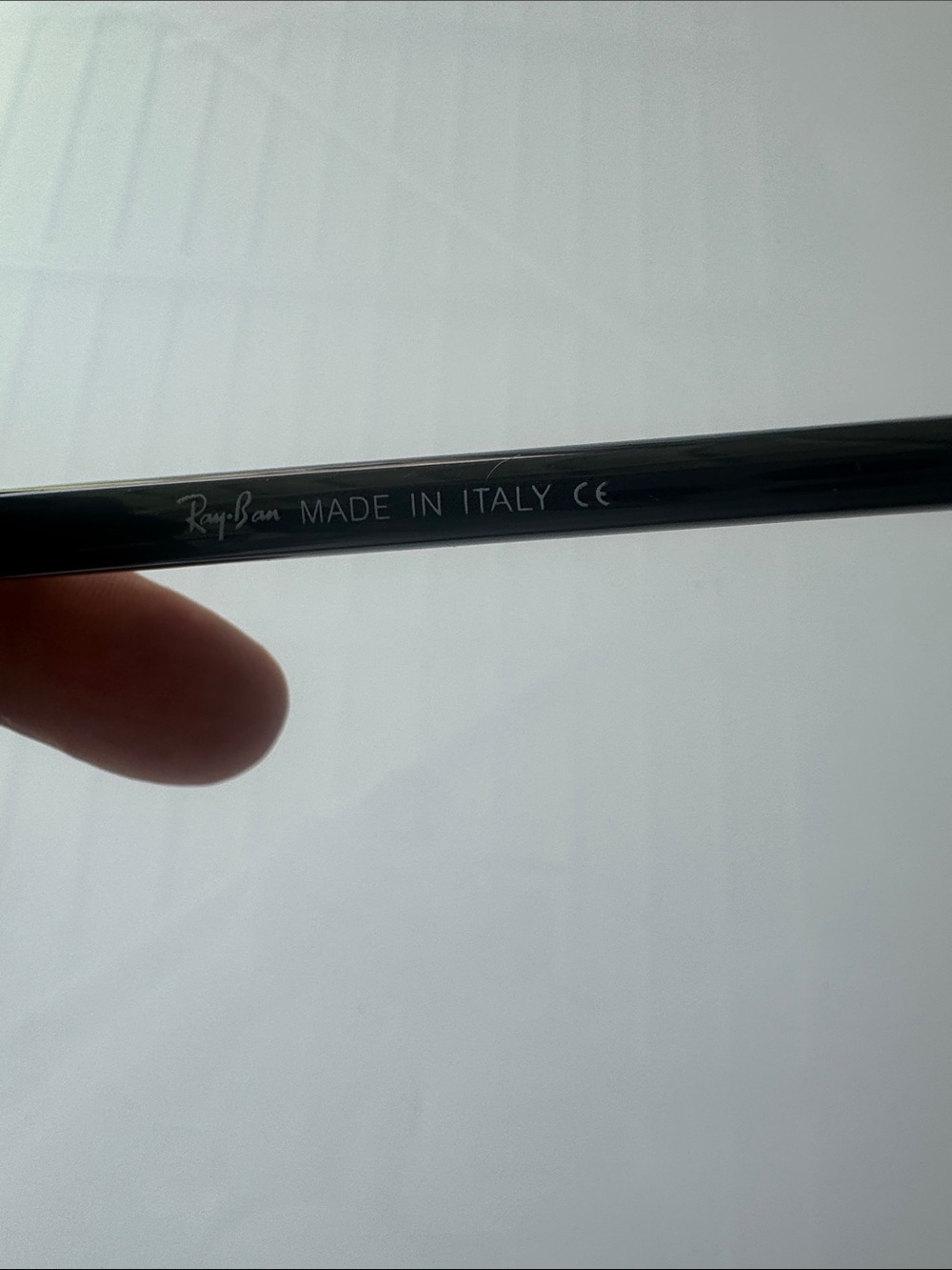Ray-Ban Clubmaster Sunglasses - Black Frame, Blue Mirrors - Picture 6 of 9